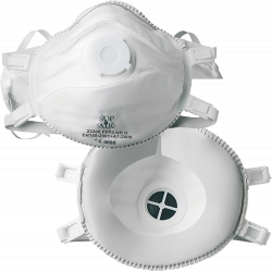 Masque FFP3 pliable avec valve – Protection amiante et poussières chan