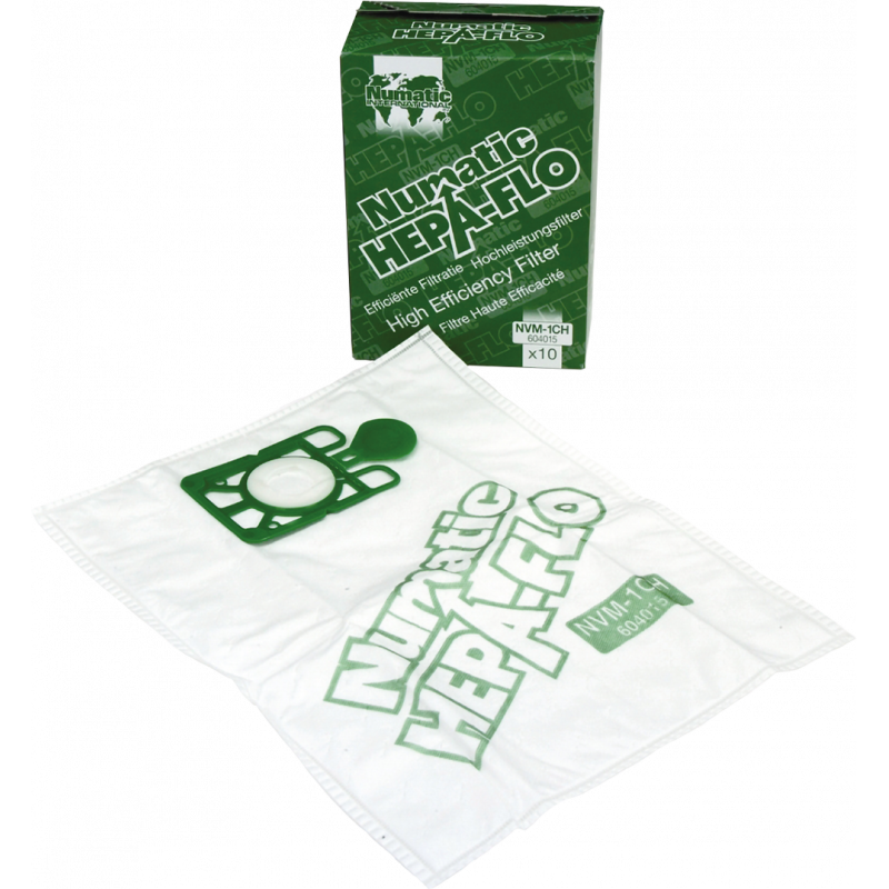 Sacs aspirateur NUMATIC HEPA FLO