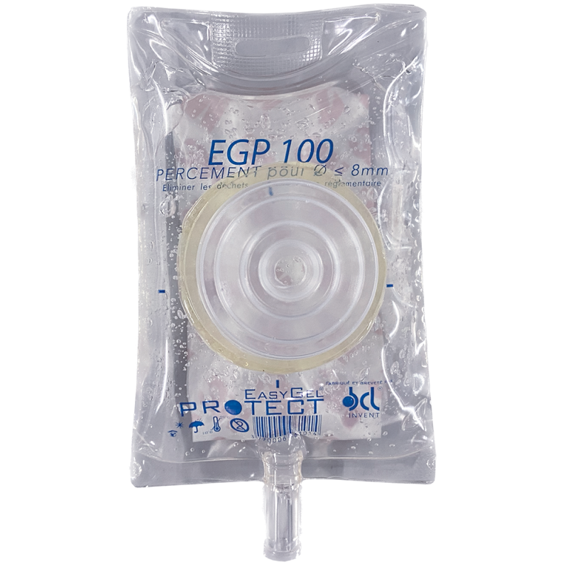 Gel Poche pour percement 100ml