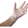 Gants VINYLE non poudrés 240mm Hypoallergénique