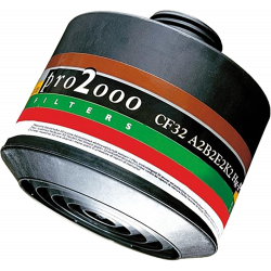 filtre PRO2000 CF32 ABEK2HGP3 SCOTT Certifié EN143. EN 143:2000/ A1:2006. EN143 CE0121