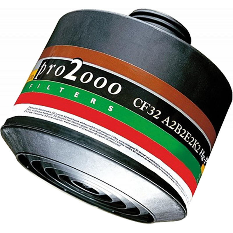 filtre PRO2000 CF32 ABEK2HGP3 SCOTT Certifié EN143. EN 143:2000/ A1:2006. EN143 CE0121