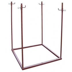 Support Big Bag réglable - Structure de remplissage sac gravats