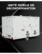 Unité mobile de décontamination amiante (UMD) | Remorque décontamination chantier