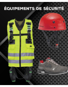 Équipements antichute et casques de sécurité – Travaux en hauteur et toiture