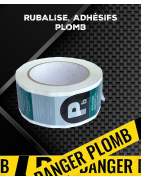 Rubalise, Adhésifs et Étiquettes Plomb – Signalisation Chantier | ALD