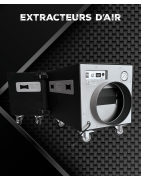 Extracteur air plomb chantier | Dépression & filtration poussières